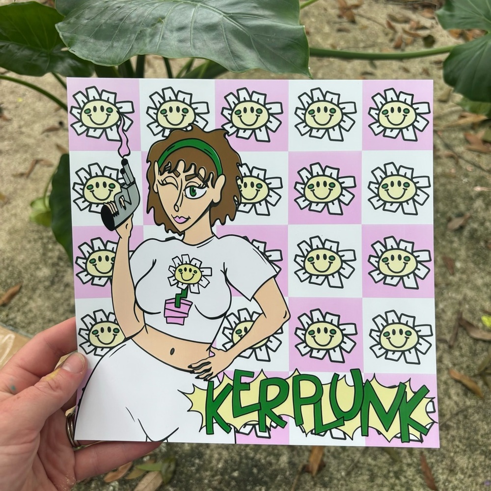Green Day Kerplunk Original Art Print